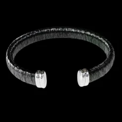 Armring Vernazza Black Silver