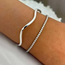 Armring Waves Silver