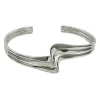 Armring Wavy Silver