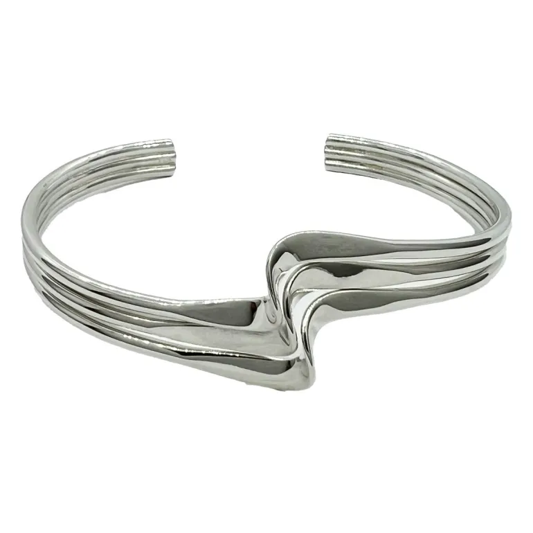 Armring Wavy Silver