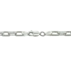 Boxlänk Halsband Silver - 3,5 mm