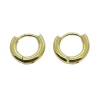 Classic Hoops Förgyllt Stål - 2,5 mm