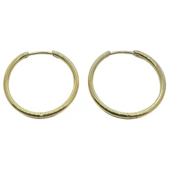Classic Hoops Förgyllt Stål - 1,6 mm