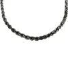 Cordellänk Oxiderat Silver 4,5 mm - Halsband