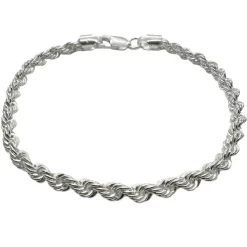 Cordellänk Silver 4,5 mm - Armband