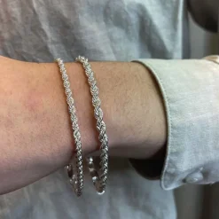 Cordellänk Silver 3,5 mm - Armband