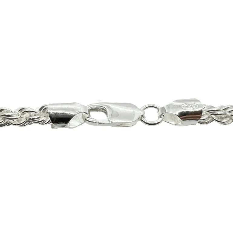 Cordellänk Silver 4,5 mm - Halsband