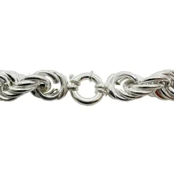 Cordellänk Silver 15 mm - Halsband