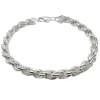 Cordellänk Silver Armband - 5,8 mm