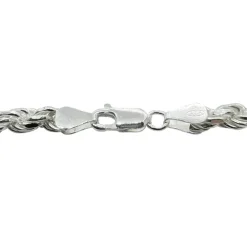 Cordellänk Silver Armband - 5 mm