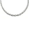 Cordellänk Silver Halsband - 5 mm