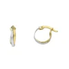 Creoler Bicolore 18K Guld - 3x11 mm