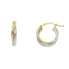 Creoler Bicolore 18K Guld - 14 mm