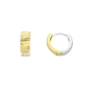 Creoler Bicolore 18K Guld - 11 mm