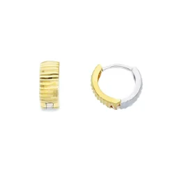 Creoler Bicolore 18K Guld - 11 mm