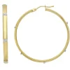 Creoler Bicolore 18K Guld - 34 mm