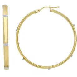 Creoler Bicolore 18K Guld - 34 mm