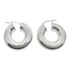 Creoler Chunky Silver - 8x25 mm