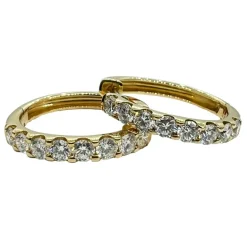 Creoler Diamonds Guld 1,04ct