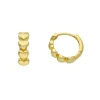Creoler Hearts 18K Guld - 13 mm