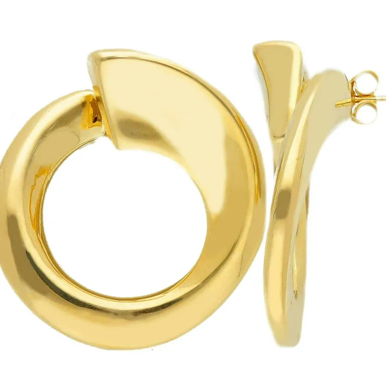 Creoler 18K Guld - 30 mm