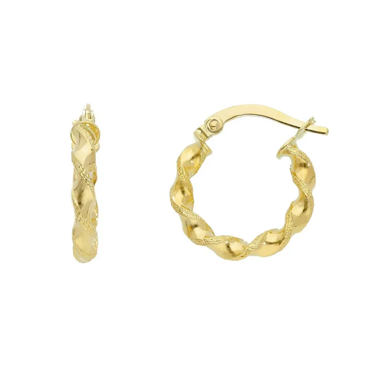 Creoler 18K Guld - 13 mm