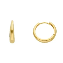 Creoler 18K Guld - 16 mm