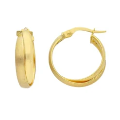 Creoler 18K Guld - 16,5 mm