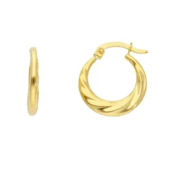 Creoler 18K Guld - 16,5 mm