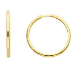 Creoler 18K Guld - 25 mm