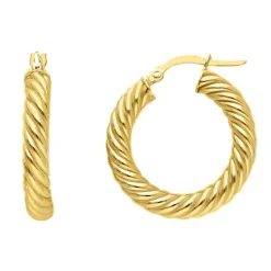 Creoler 18K Guld - 23 mm