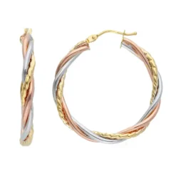 Creoler 18K Guld - 32 mm
