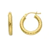 Creoler 18K Guld - 16 mm