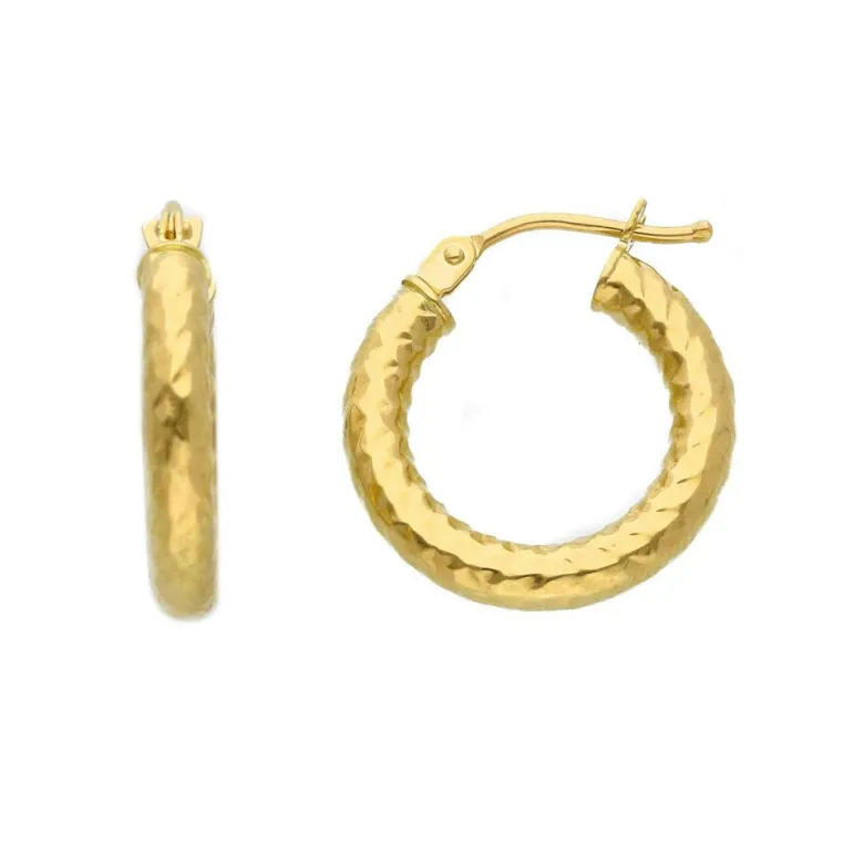 Creoler 18K Guld - 16 mm