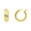 Creoler 18K Guld - 16 mm