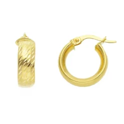 Creoler 18K Guld - 16 mm