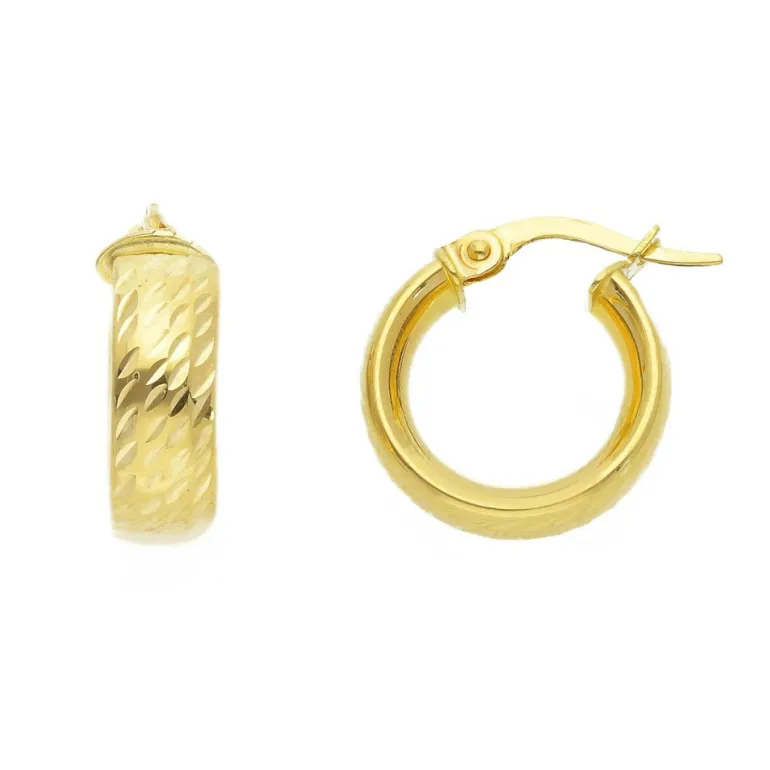 Creoler 18K Guld - 16 mm