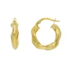 Creoler 18K Guld - 17 mm