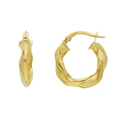 Creoler 18K Guld - 17 mm