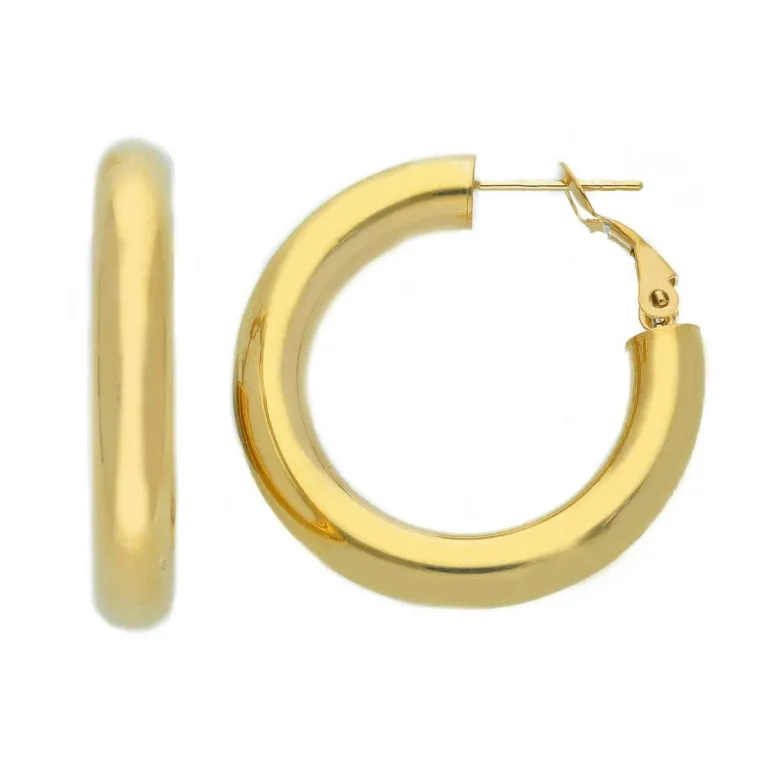 Creoler 18K Guld - 30 mm