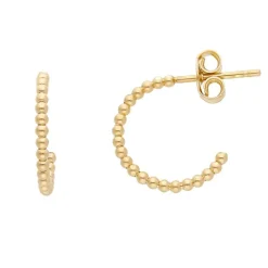 Creoler 18K Guld - 16 mm