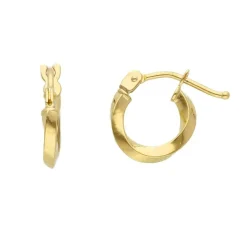 Creoler 18K Guld - 9 mm