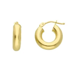 Creoler 18K Guld - 14 mm