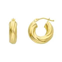 Creoler 18K Guld - 16 mm