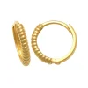 Creoler 18K Guld - 12,5 mm