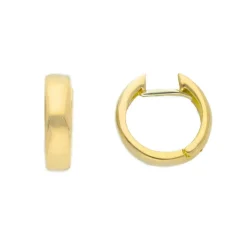 Creoler 18K Guld - 13 x 4 mm