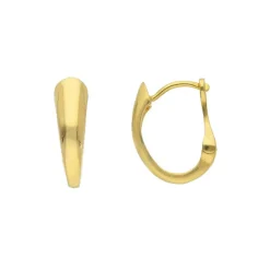 Creoler 18K Guld - 15 x 12 mm