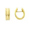 Creoler 18K Guld - 12 x 14,5 mm