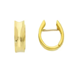 Creoler 18K Guld - 12 x 14,5 mm