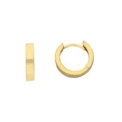 Creoler 18K Guld - 3 x 13 mm
